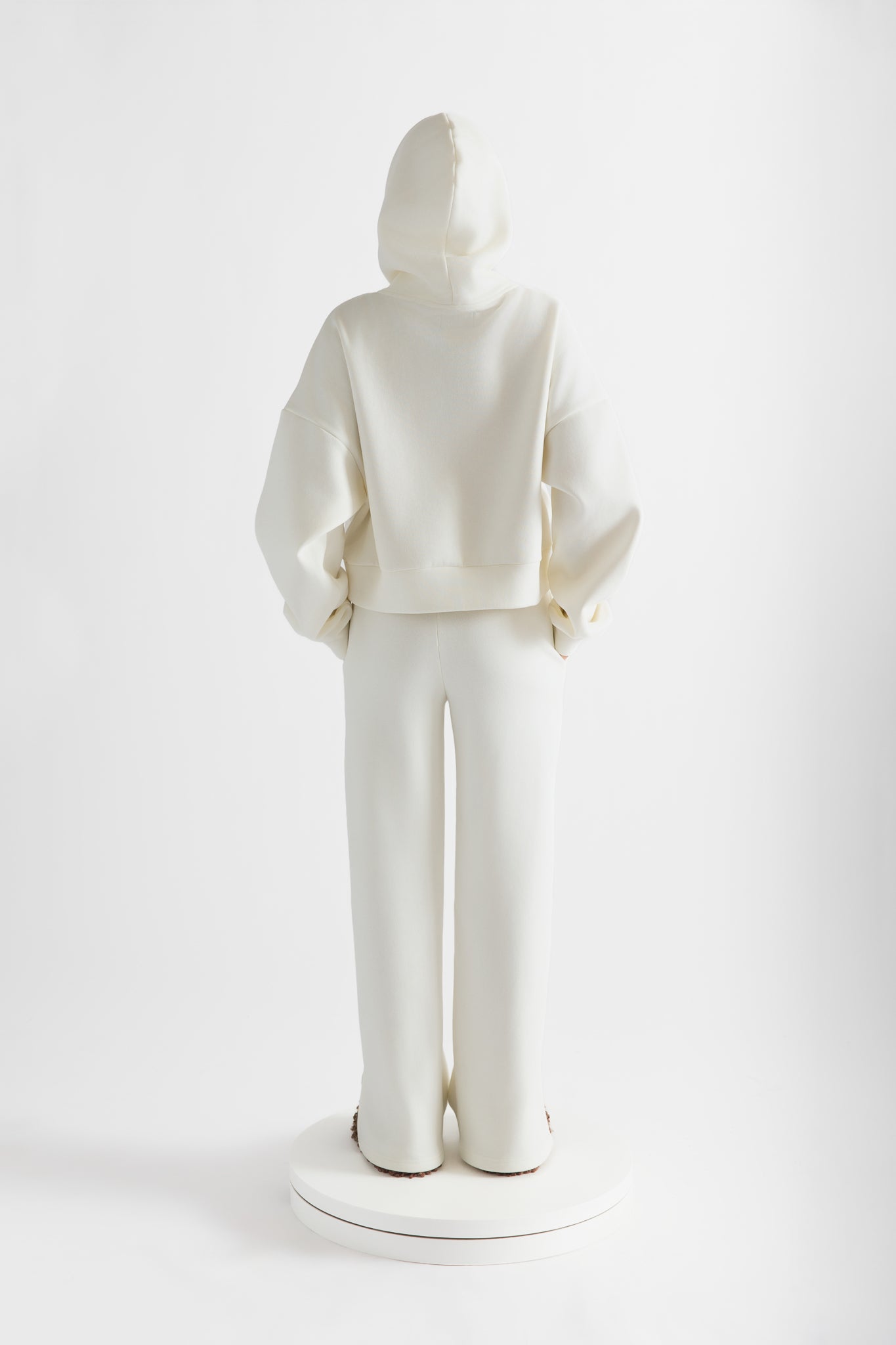 KOMPLET DRESOWY PER DAY ECRU